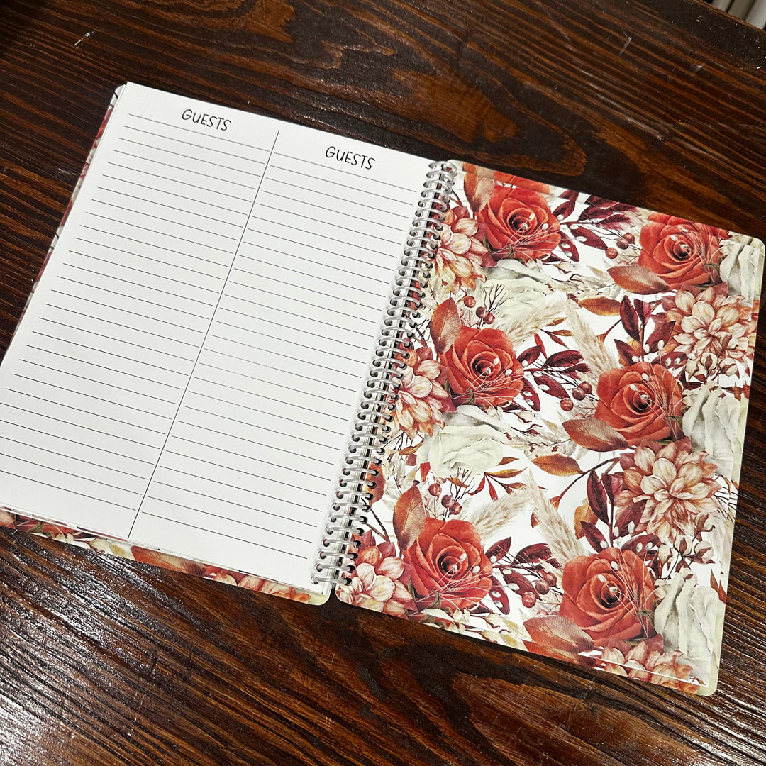 Wedding & Bridal Shower Guest Book