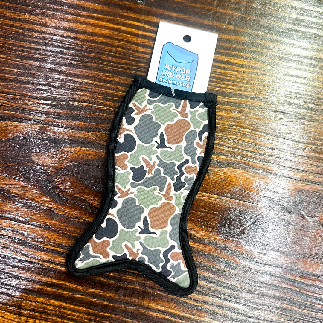 Camo Icy Pop Holder