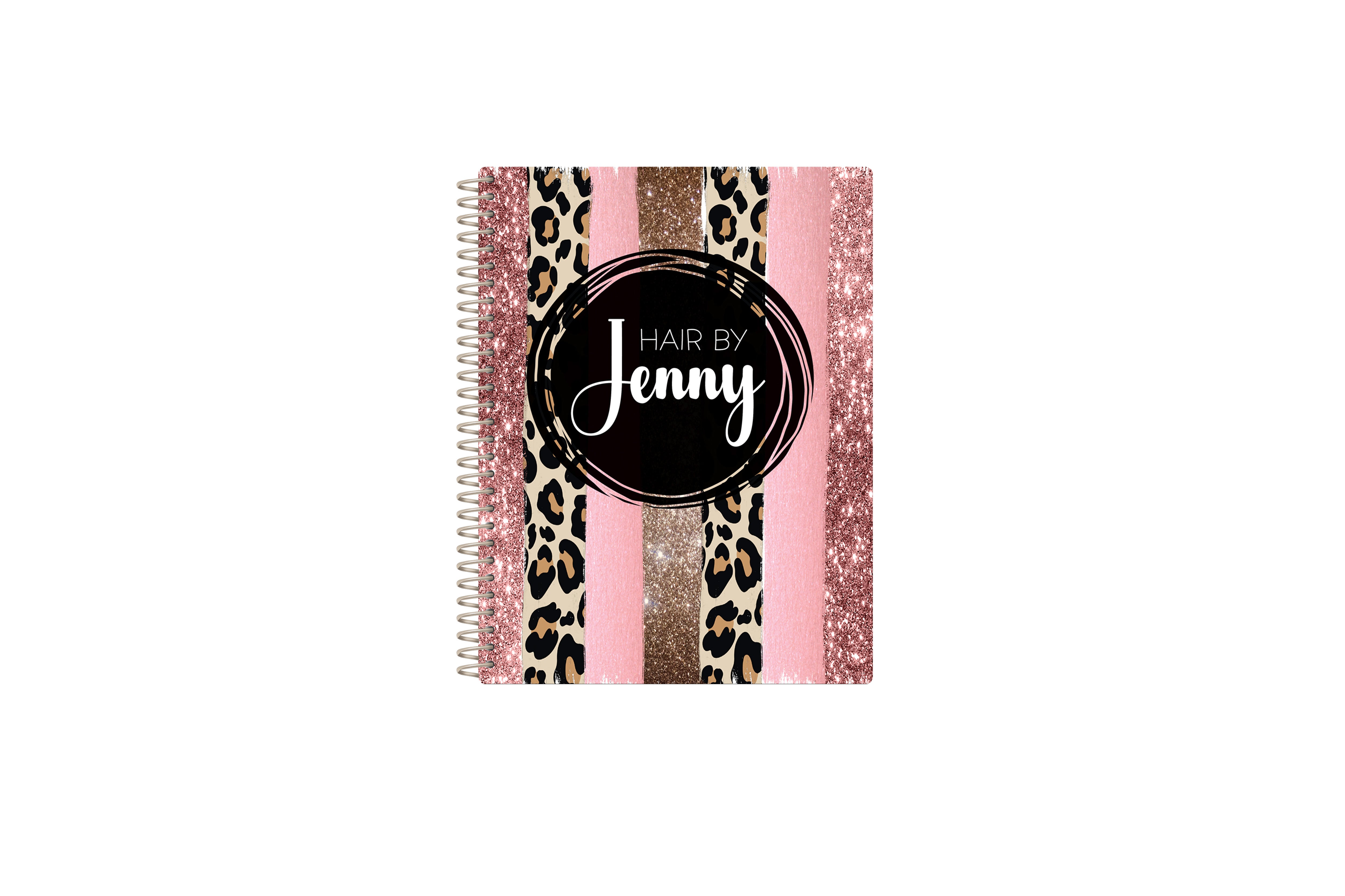 The Chelsea Appointment Book - LEOPARD PINK BRUSH