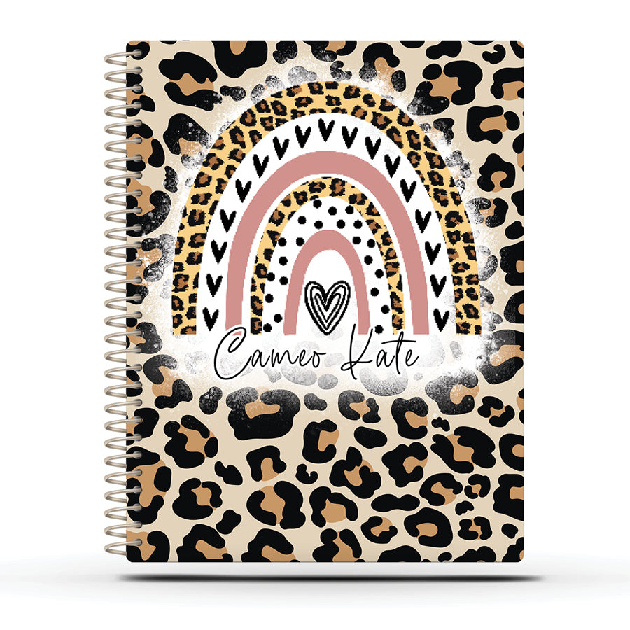 Keepall Appointment Book -  LEOPARD RAINBOW