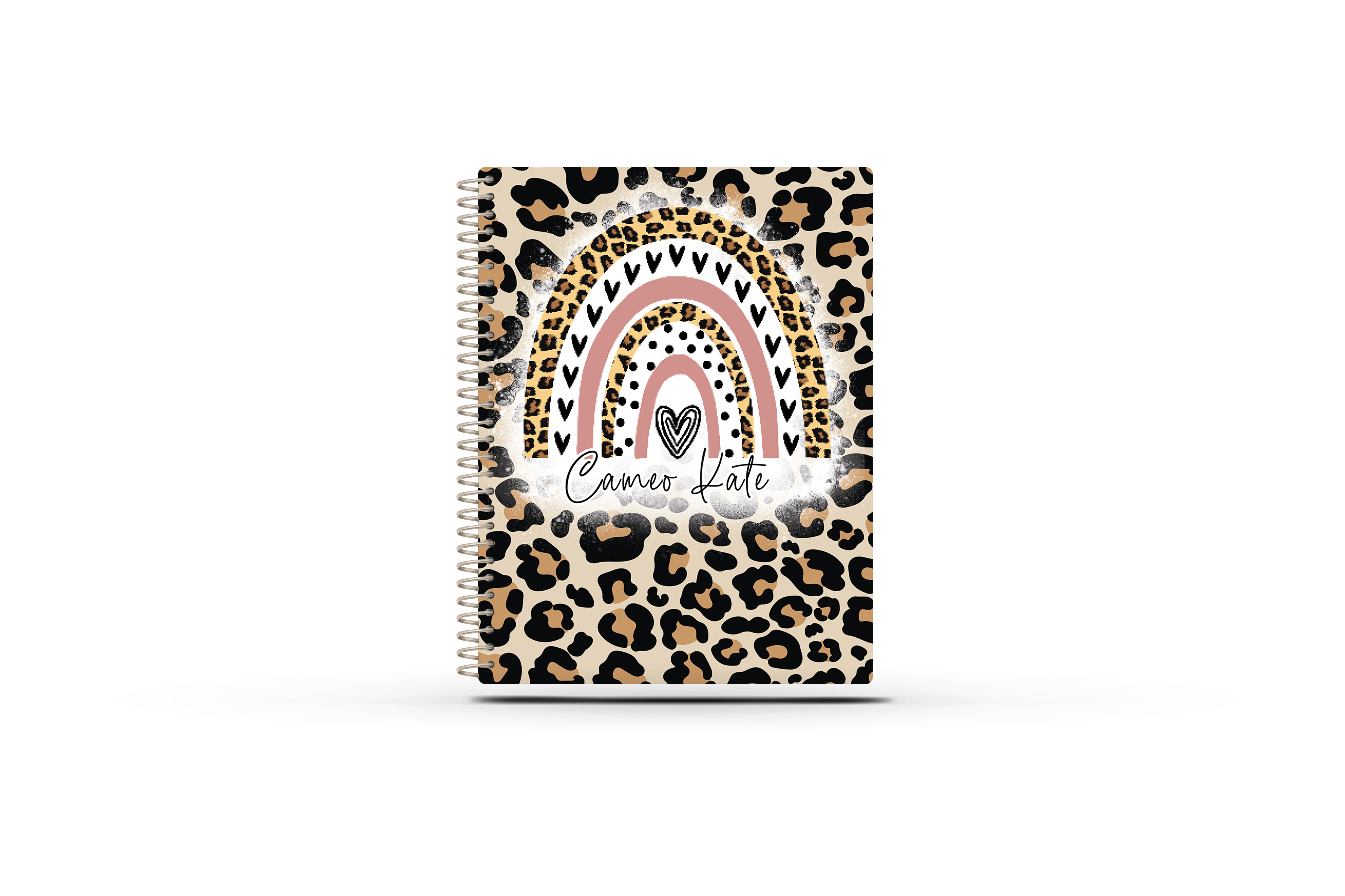 Keepall Appointment Book -  LEOPARD RAINBOW