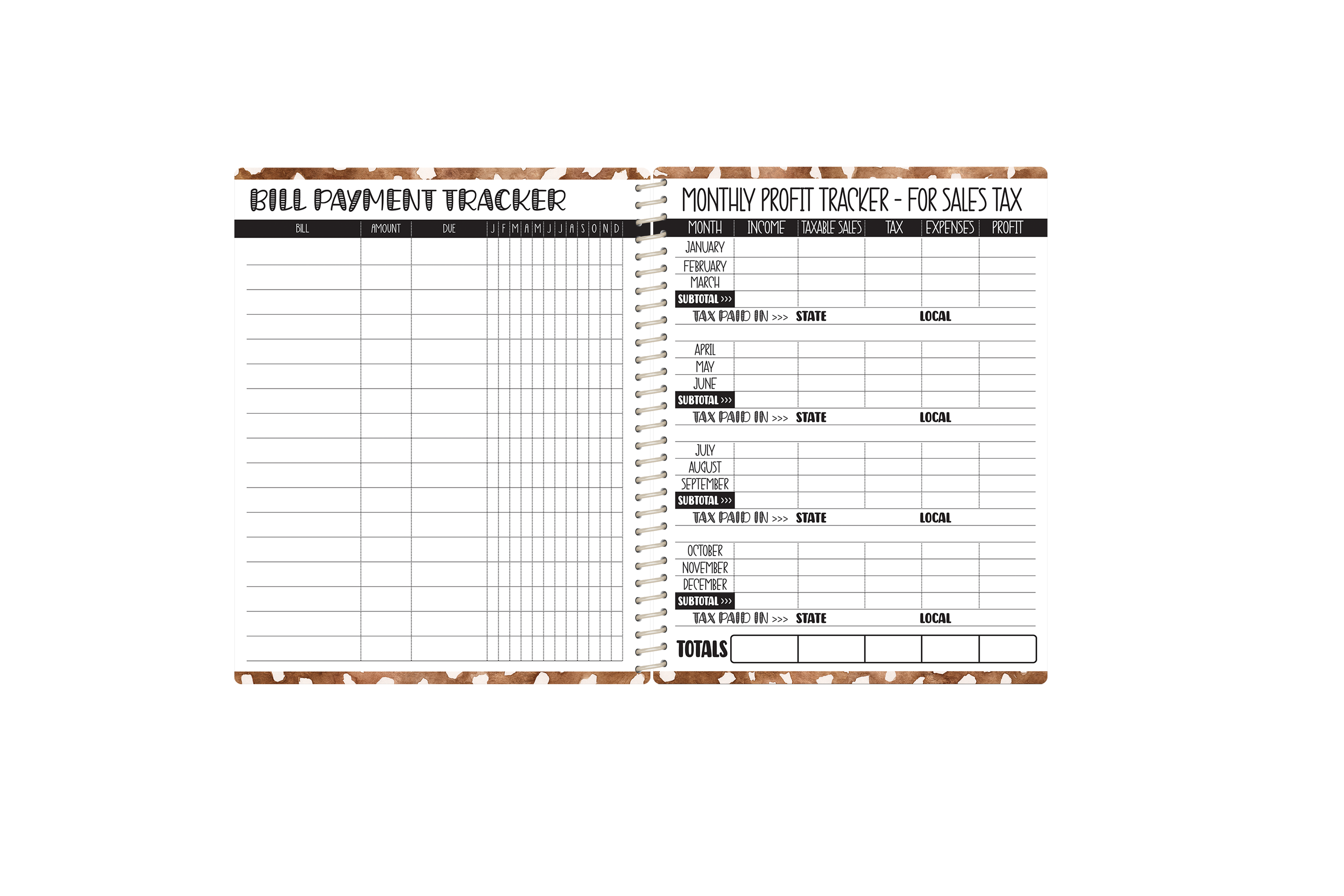 Custom Photography Appointment Book - CHOOSE A KBD BACKGROUND