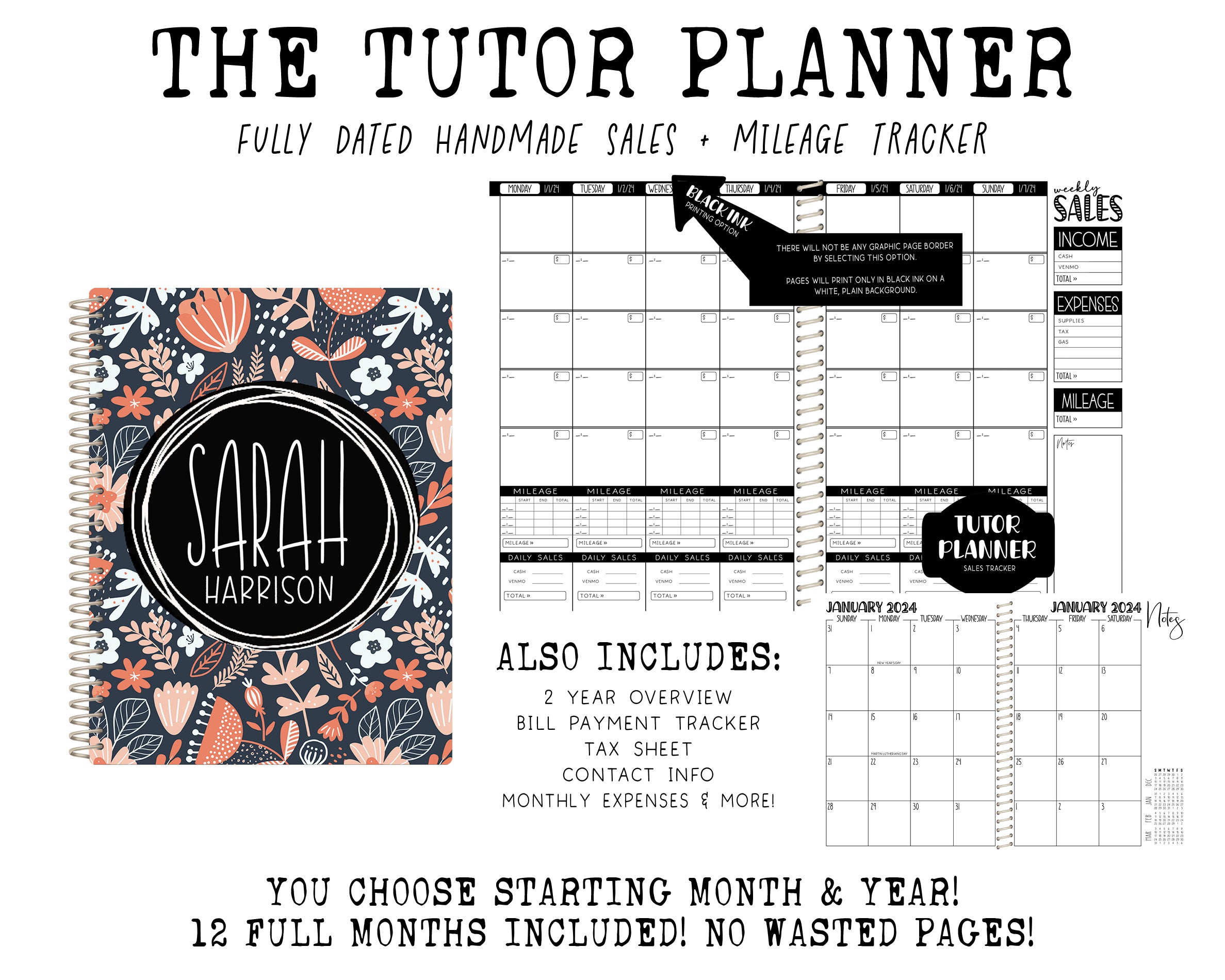 The Tutor Planner - MIDNIGHT 1