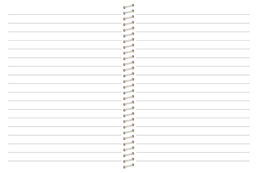 The Chelsea Appointment Book - BW STRIPED FLORAL