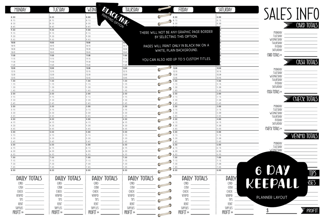 CUSTOM KEEPALL LAYOUT - Choose a KBD Background