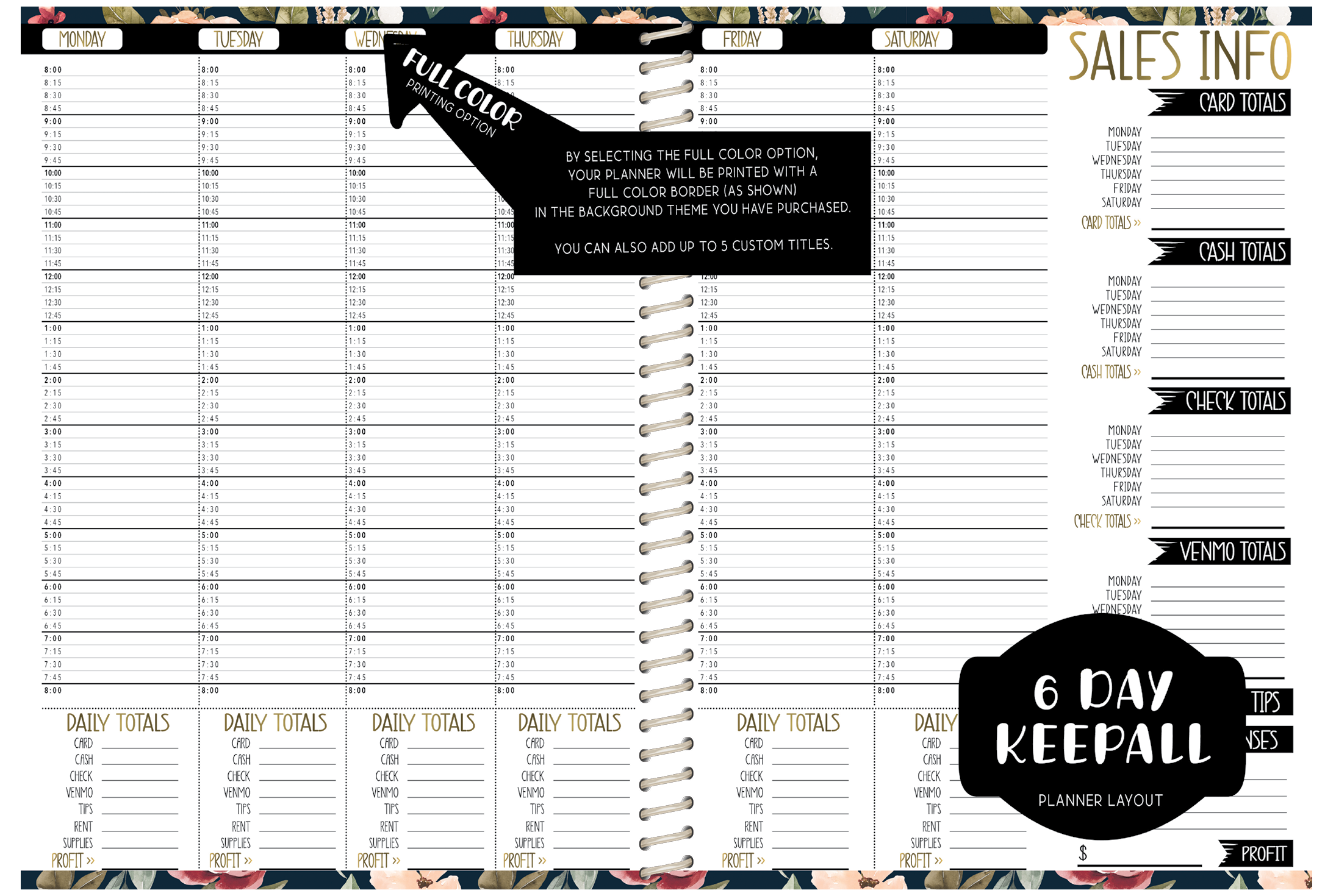 CUSTOM KEEPALL LAYOUT - Choose a KBD Background