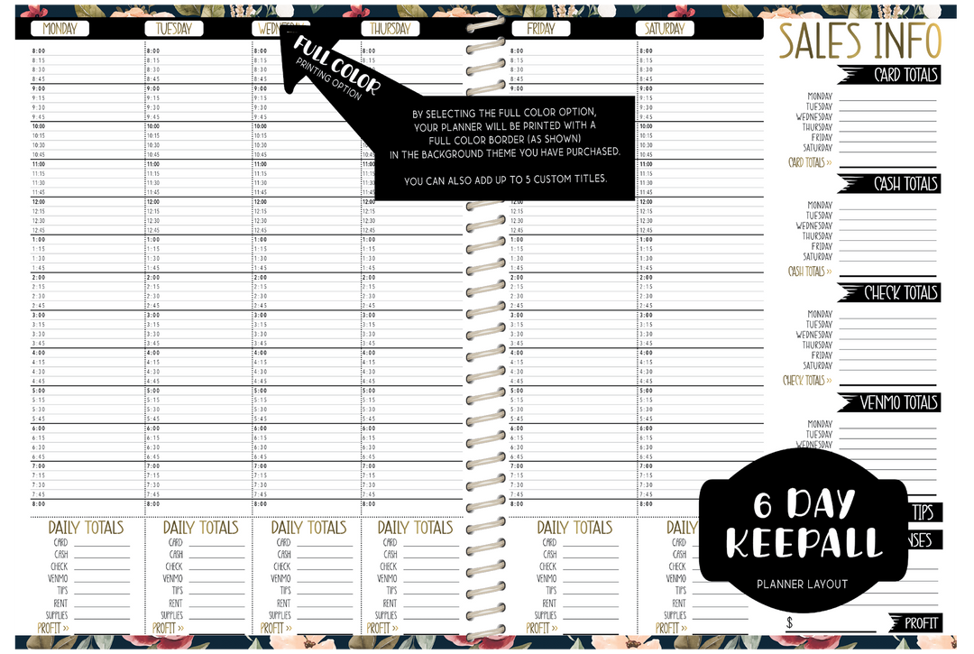 CUSTOM KEEPALL LAYOUT - Choose a KBD Background