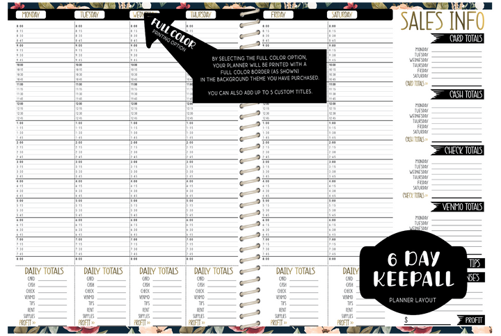 CUSTOM KEEPALL LAYOUT - Choose a KBD Background