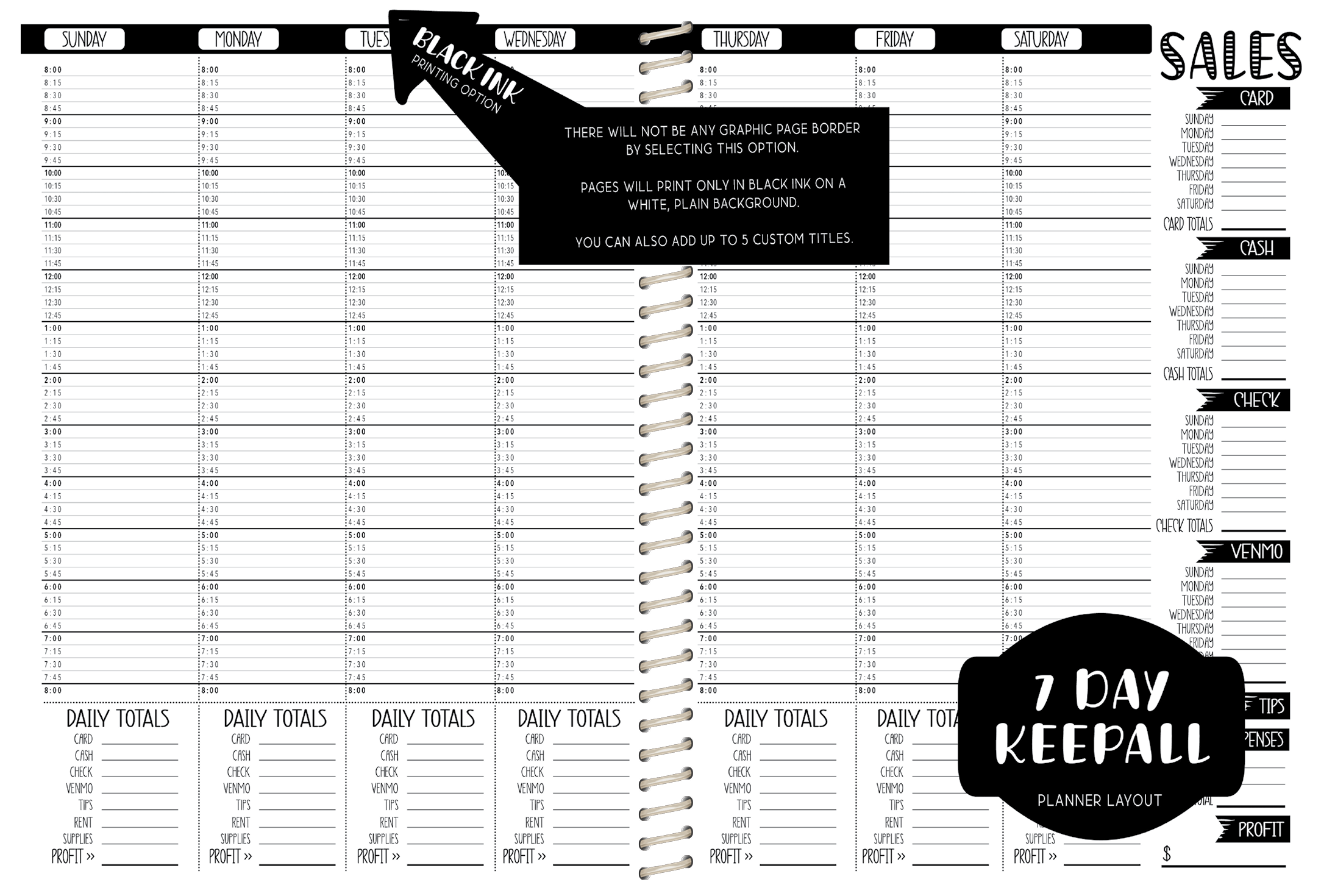 CUSTOM KEEPALL LAYOUT - Choose a KBD Background