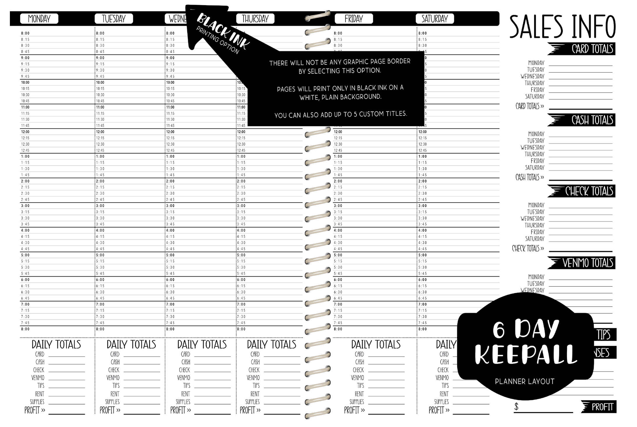 Keepall Appointment Book -  TEXAS FLORAL