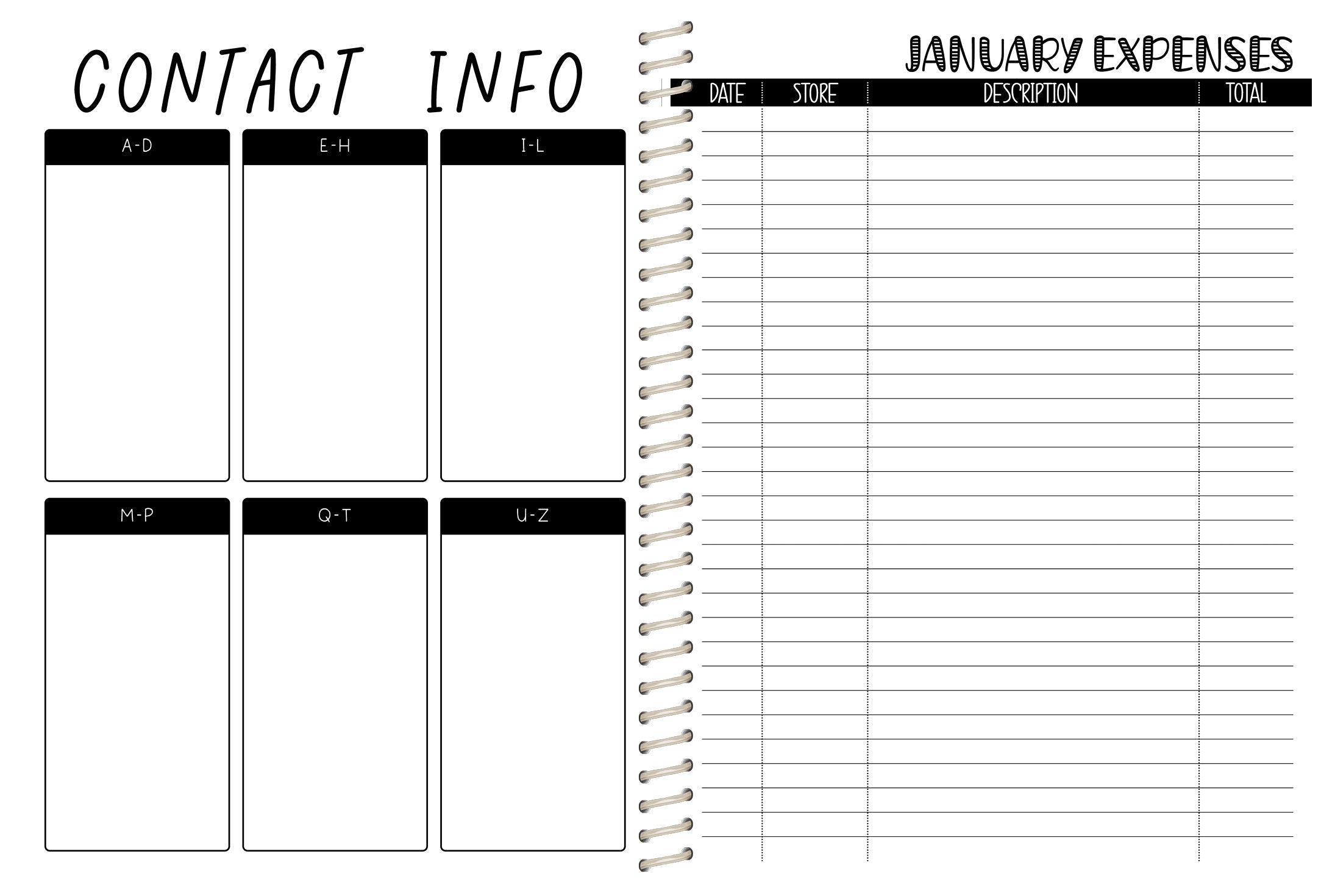 Realtor Appointment Book - CHOOSE A KBD BACKGROUND