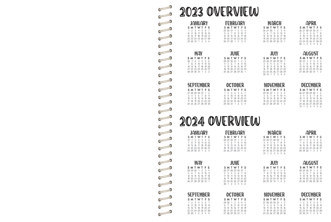 Elementary Counselor Hourly Planner -  TYE DYE SUNFLOWER