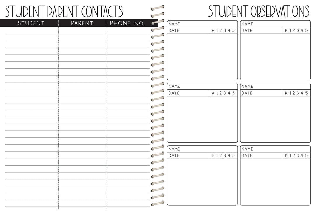 Elementary Counselor Hourly Planner -  TYE DYE SUNFLOWER