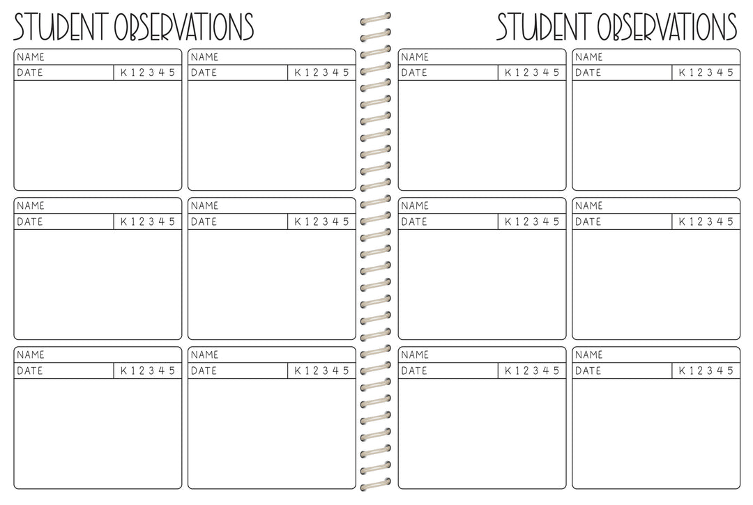Elementary Counselor Hourly Planner -  TYE DYE SUNFLOWER