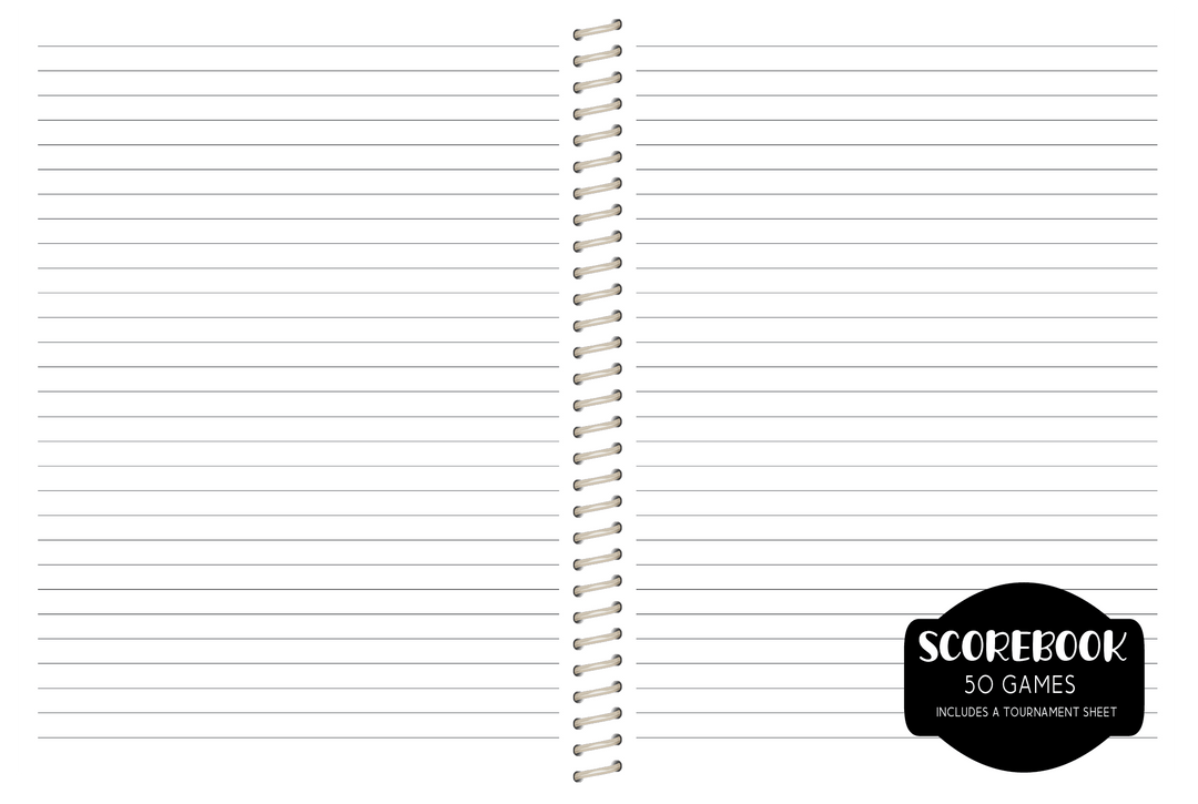 Baseball Scorebook  -  CUSTOM DESIGN