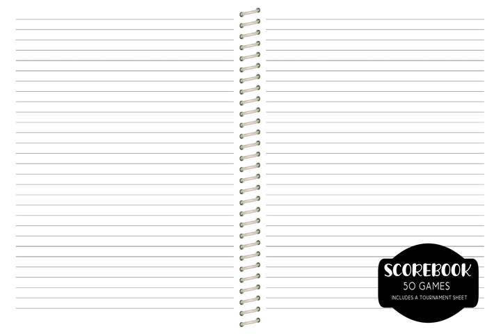 Baseball Scorebook  -  CUSTOM DESIGN