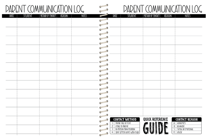 5 Custom Subject Teacher Planner -  TEACHER THUNDERBOLT