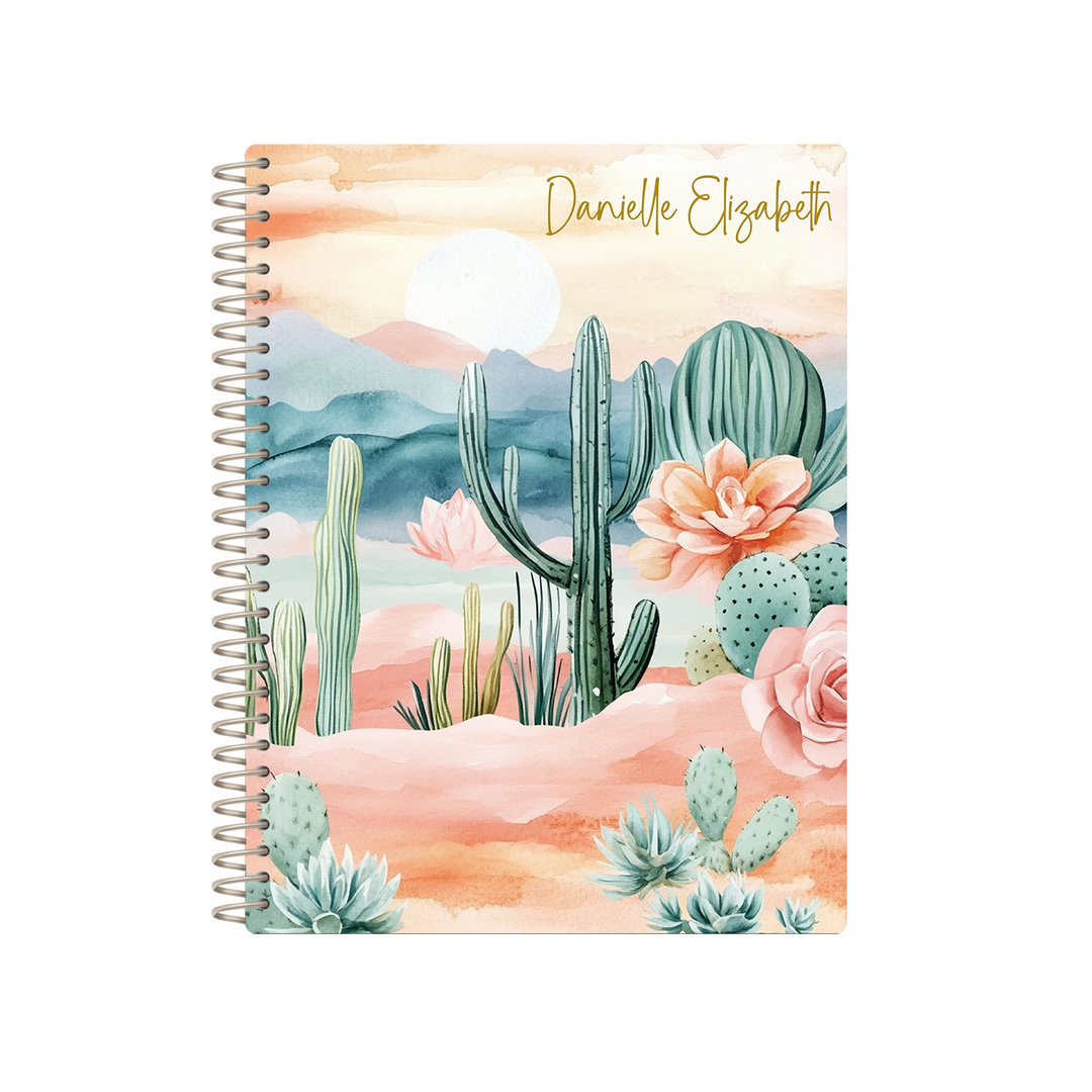 Weekly Planner - PASTEL DESERT