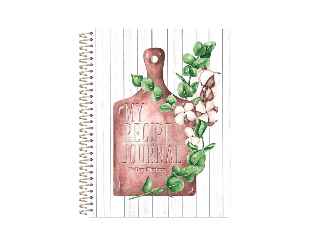 Recipe Journal | COTTON CUTTING BOARD