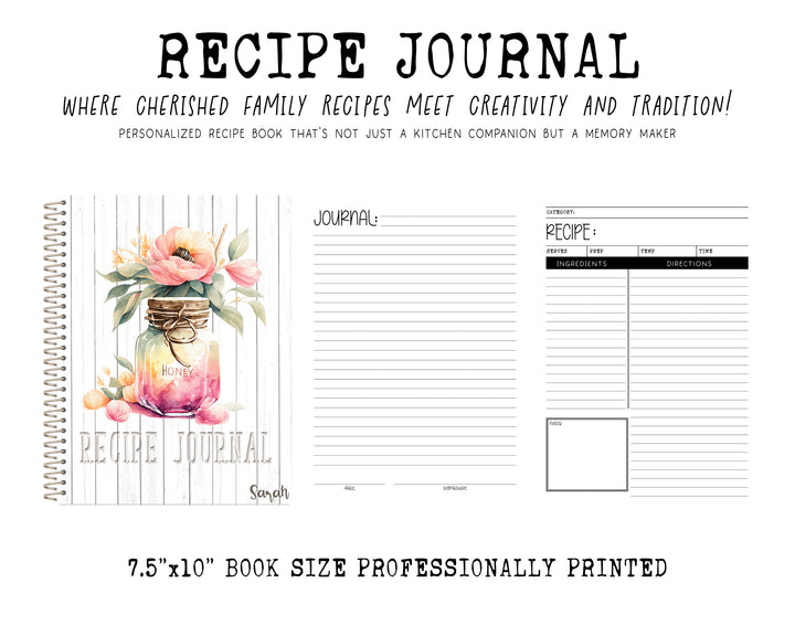 Recipe Journal | FLORAL HONEY