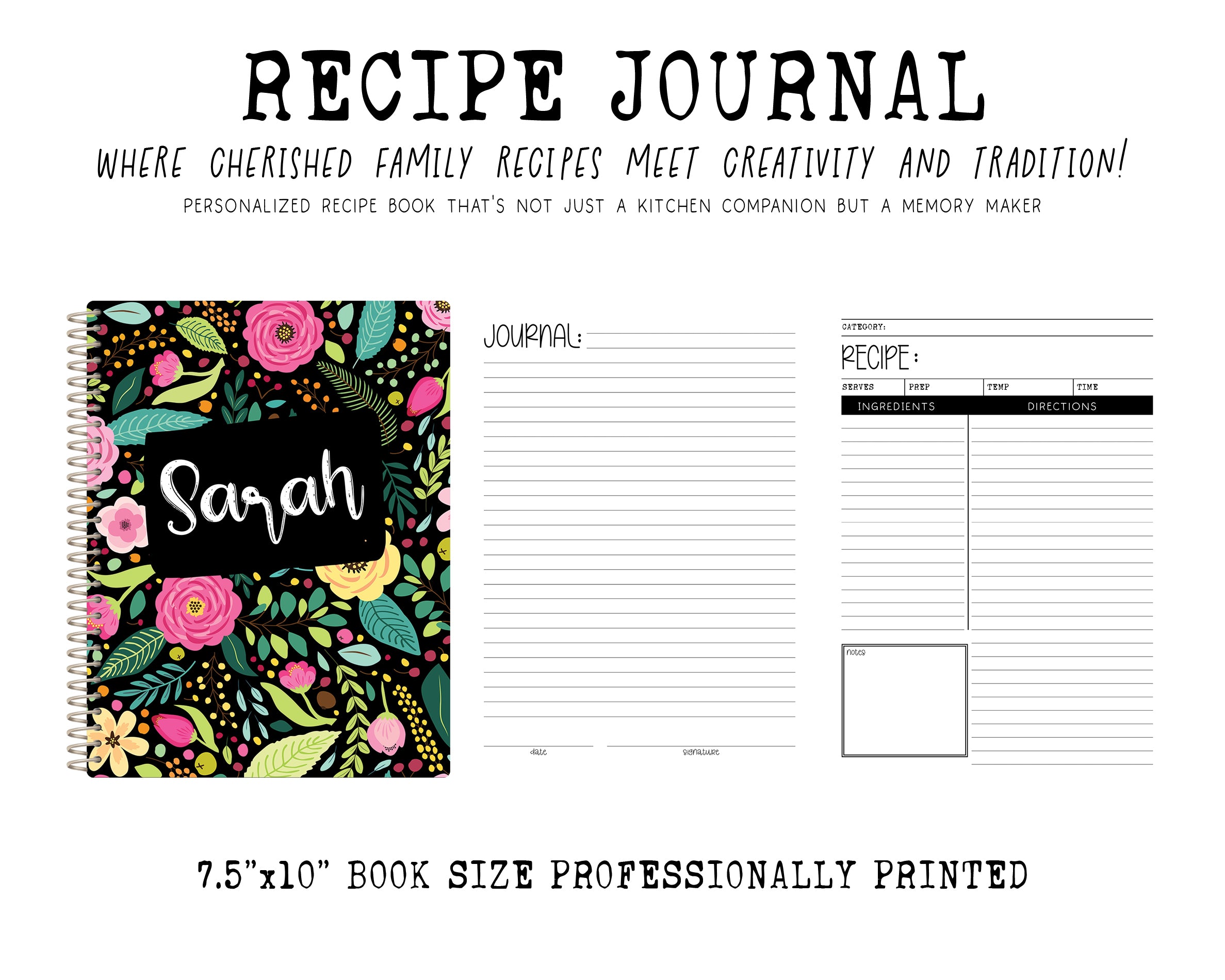 Recipe Journal | TEXAS FLORAL