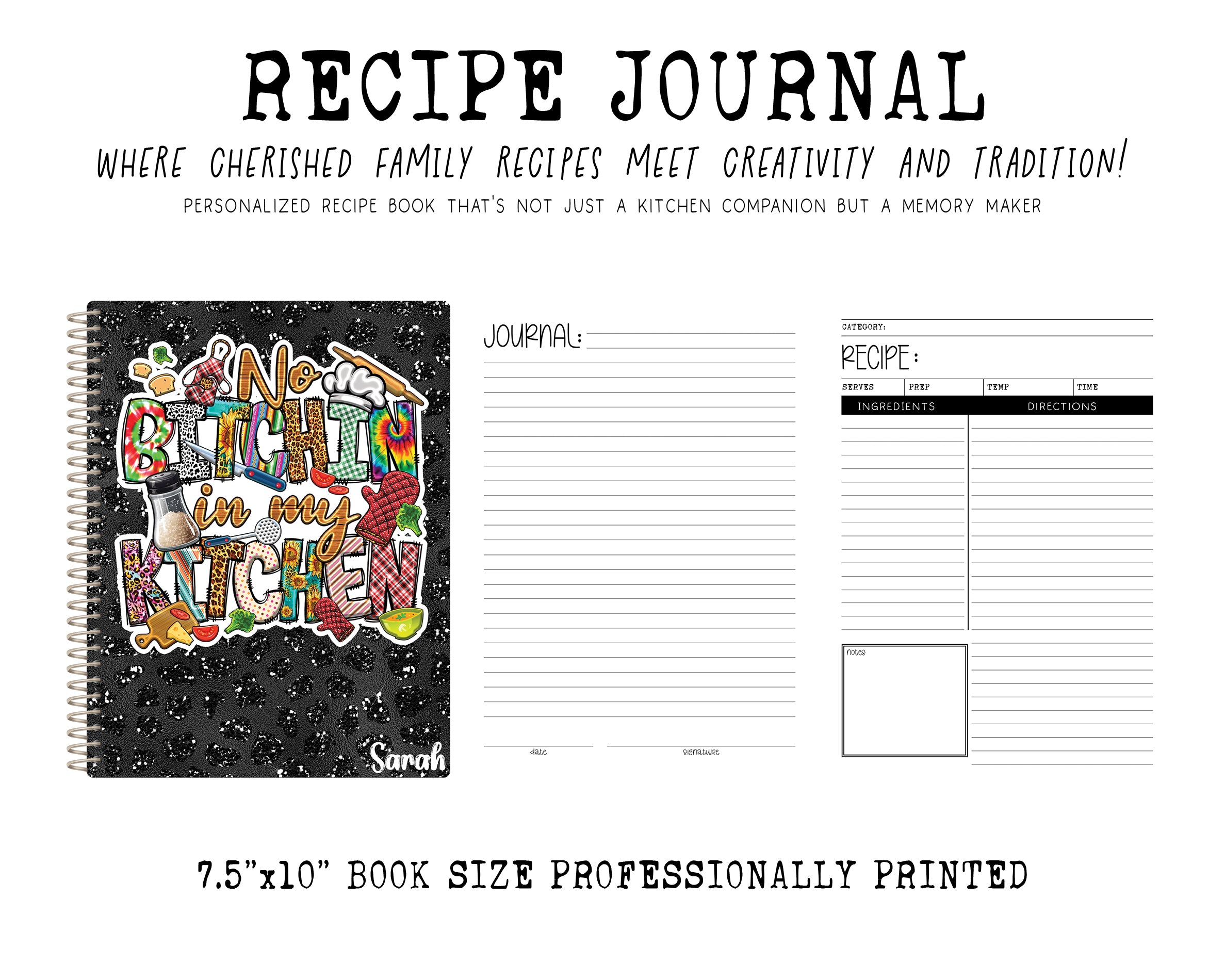 Recipe Journal | NOT IN MY KITCHEN