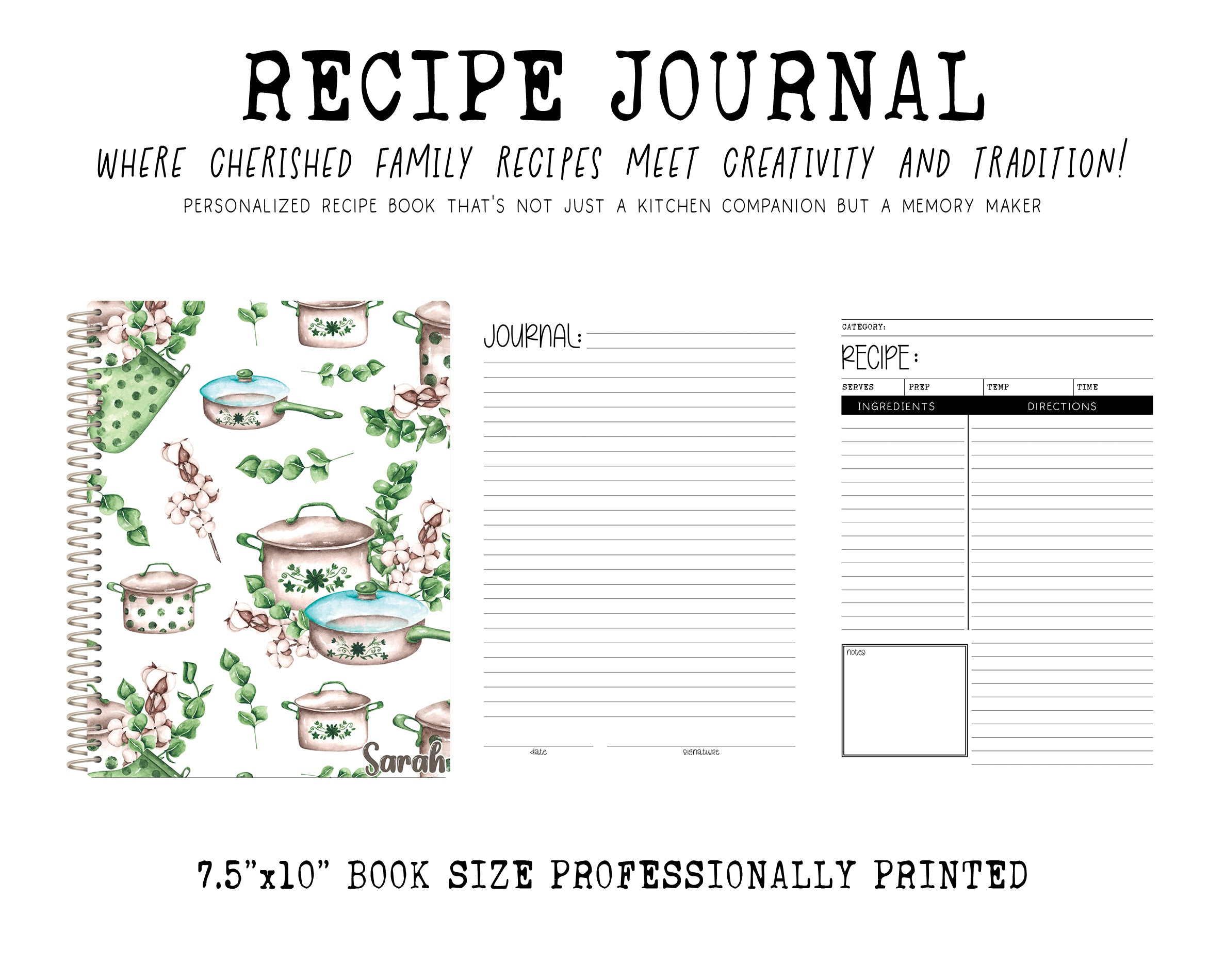 Recipe Journal | KITCHEN COLLAGE 2