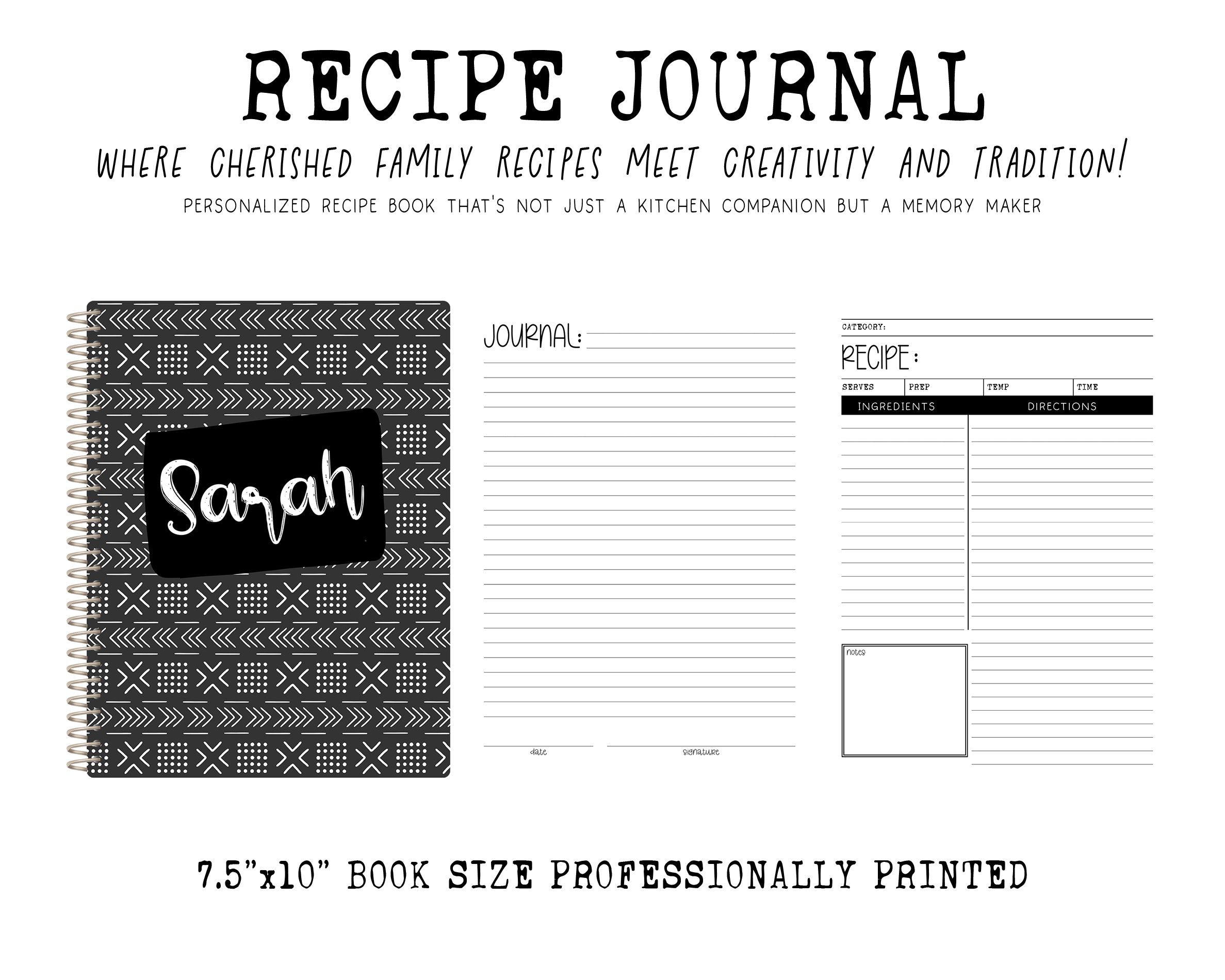 Recipe Journal | MUDCLOTH