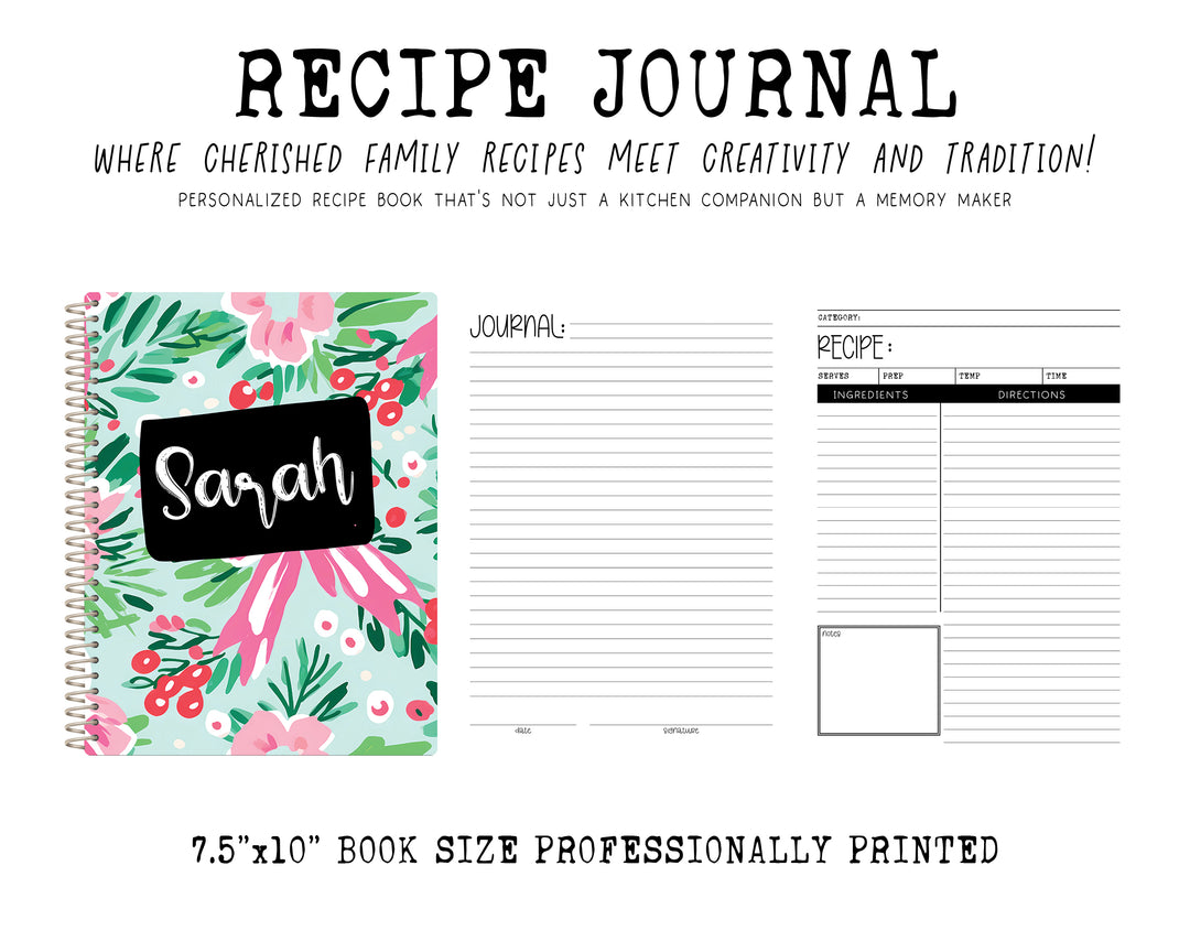Recipe Journal | PREPPY PASTEL