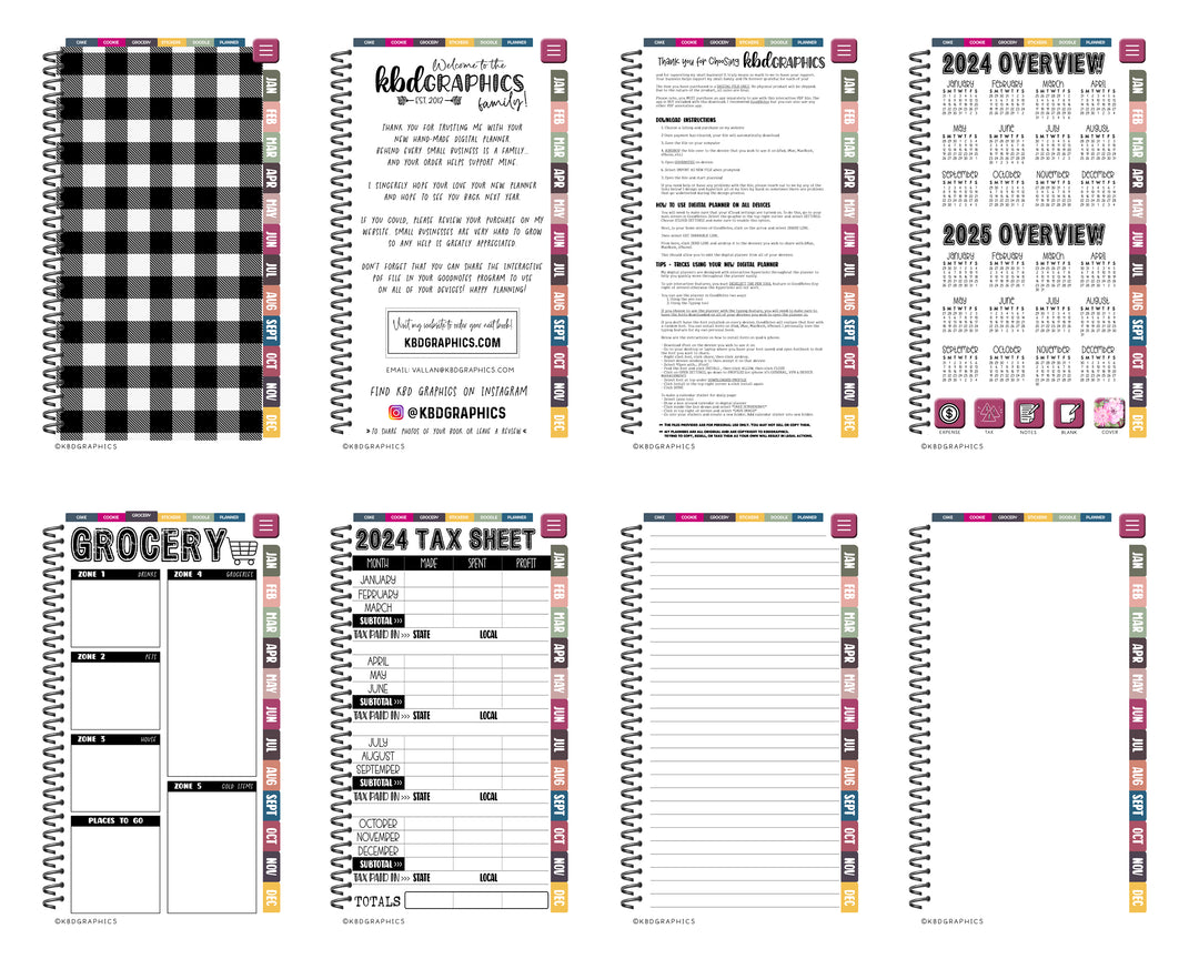 2024 PhoneLife Bakery - BW BUFFALO PLAID