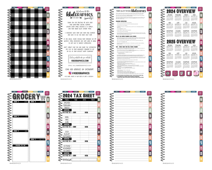 2024 PhoneLife Bakery - BW BUFFALO PLAID