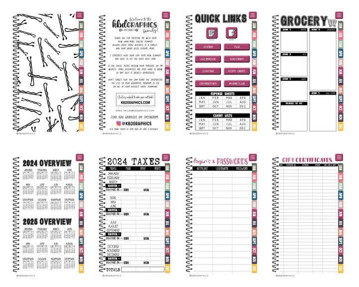2024 PhoneLife Daily Keepall Digital Planner | BOBBY PIN