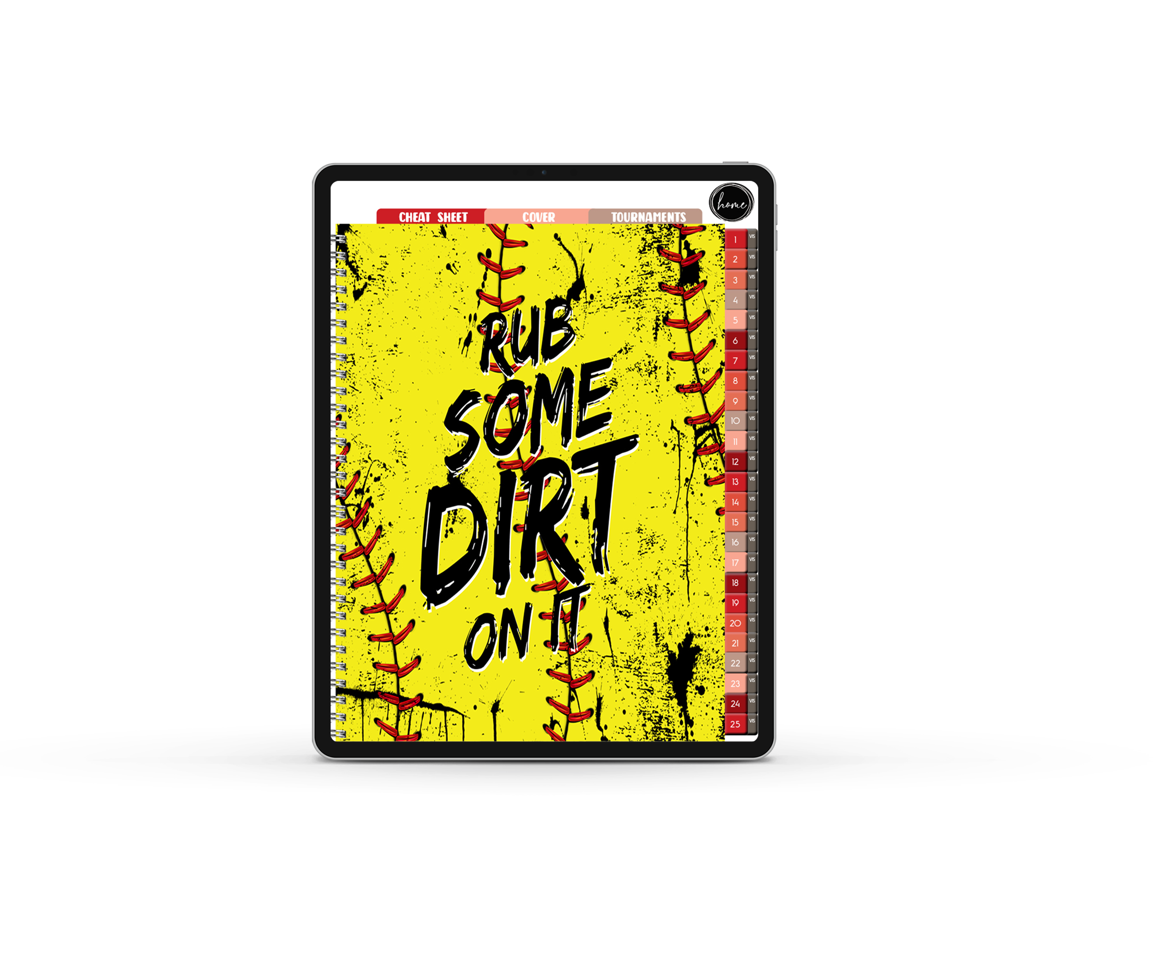 Digital Softball Scorebook  - RUB SOME DIRT