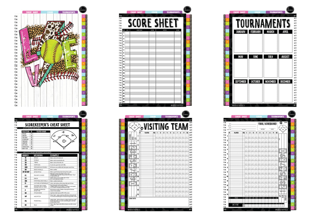 Digital Softball Scorebook  - SOFTBALL LOVE