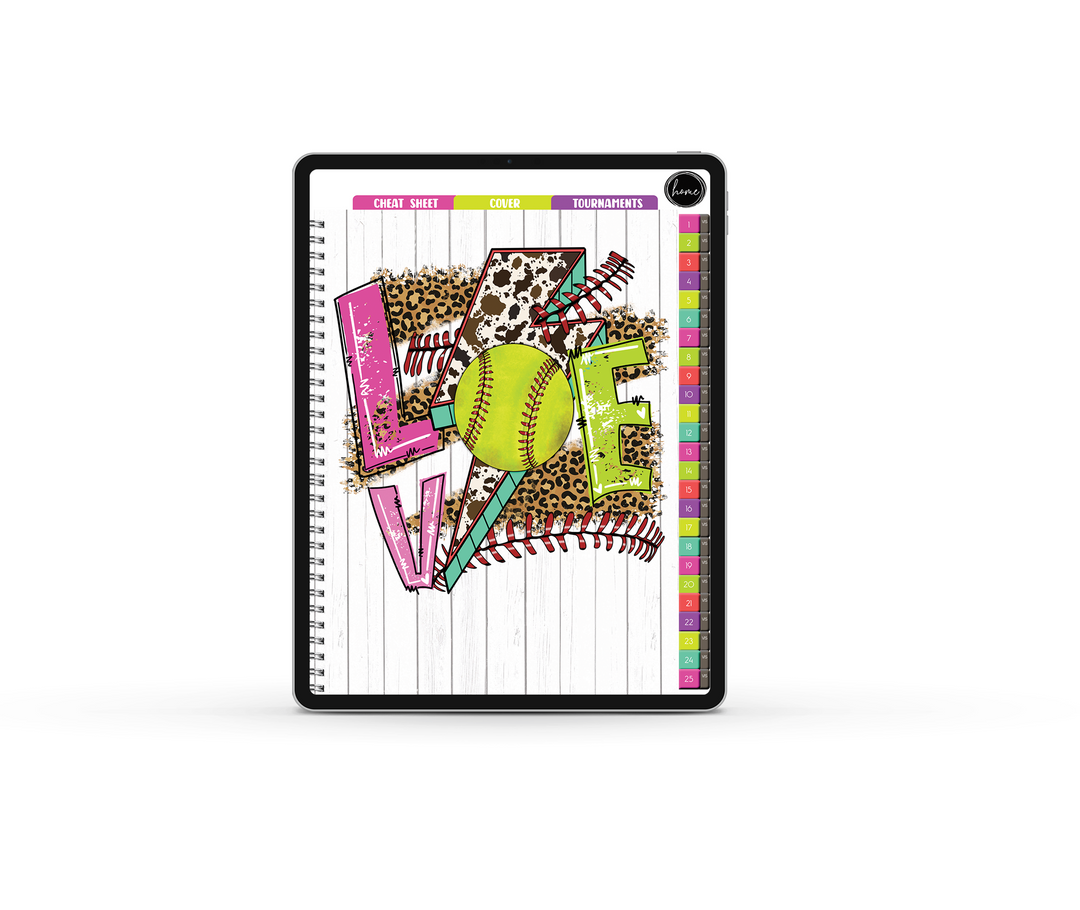 Digital Softball Scorebook  - SOFTBALL LOVE