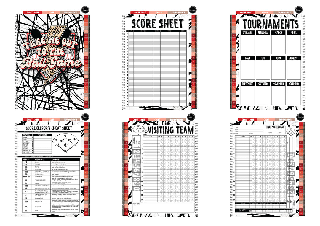 Digital Baseball Scorebook  - TAKE ME OUT