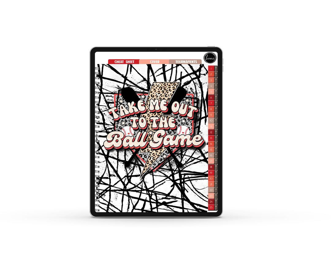 Digital Baseball Scorebook  - TAKE ME OUT