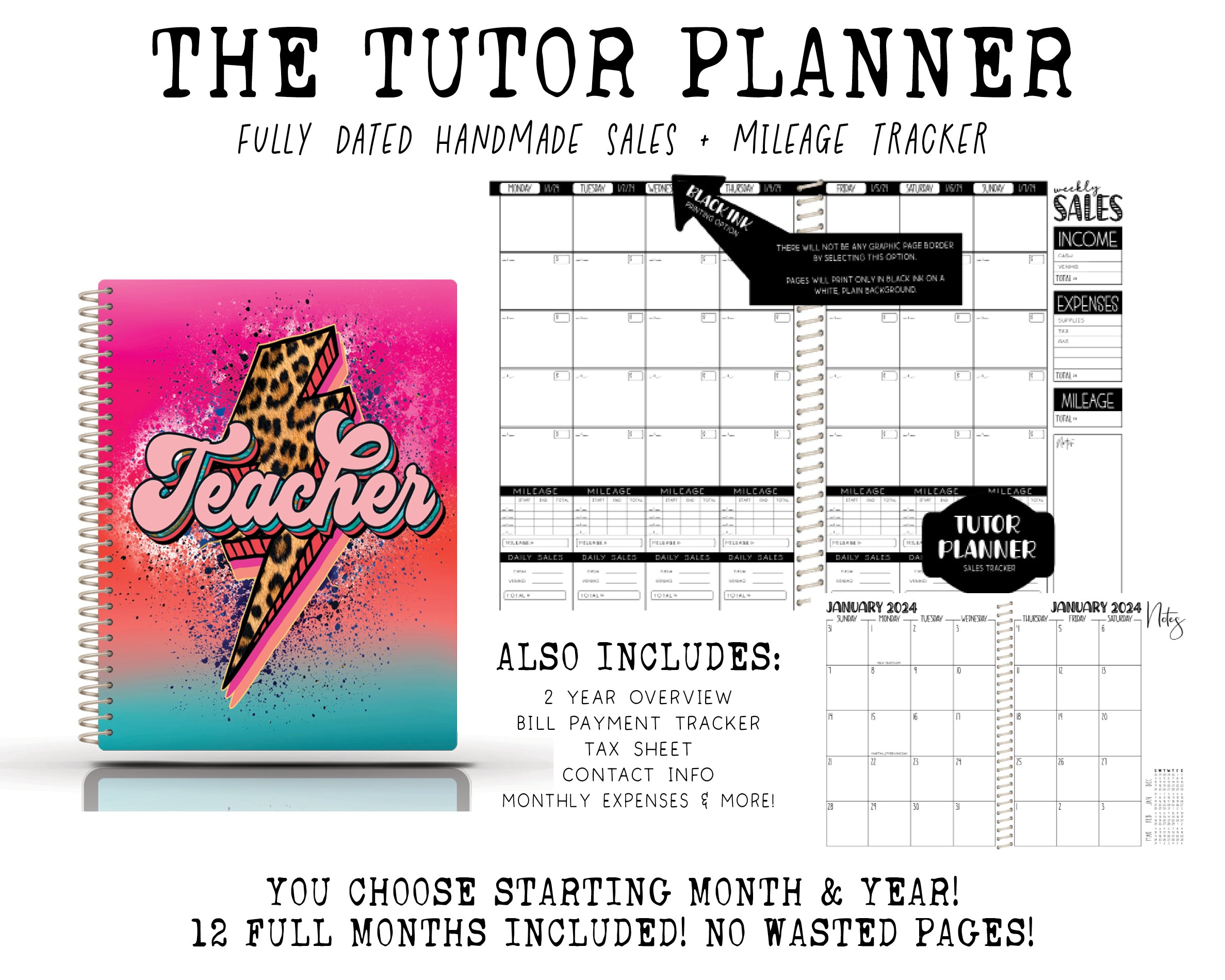 The Tutor Planner - TEACHER THUNDERBOLT