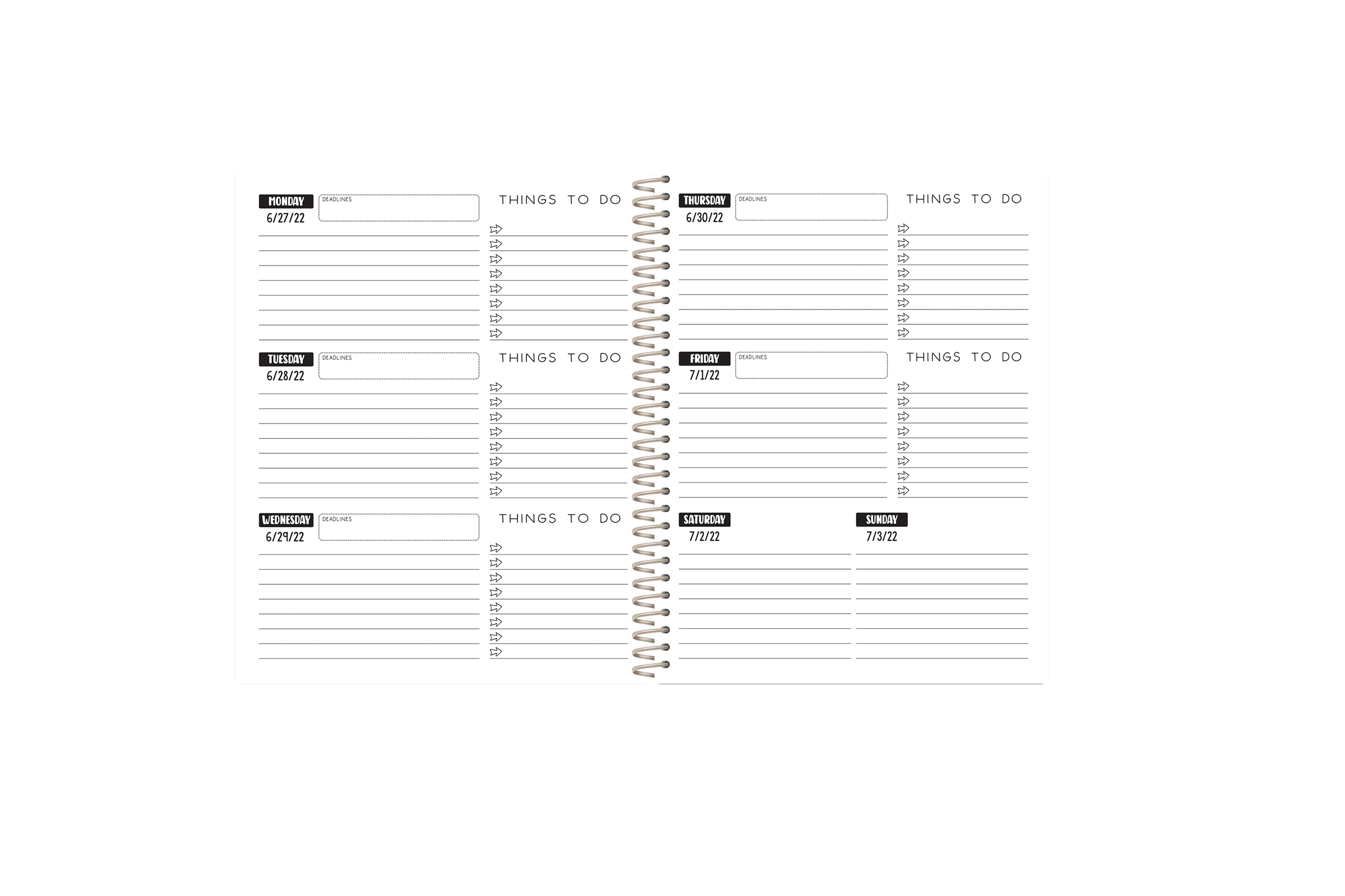 Teacher Planner -  CHEETAH PENCIL