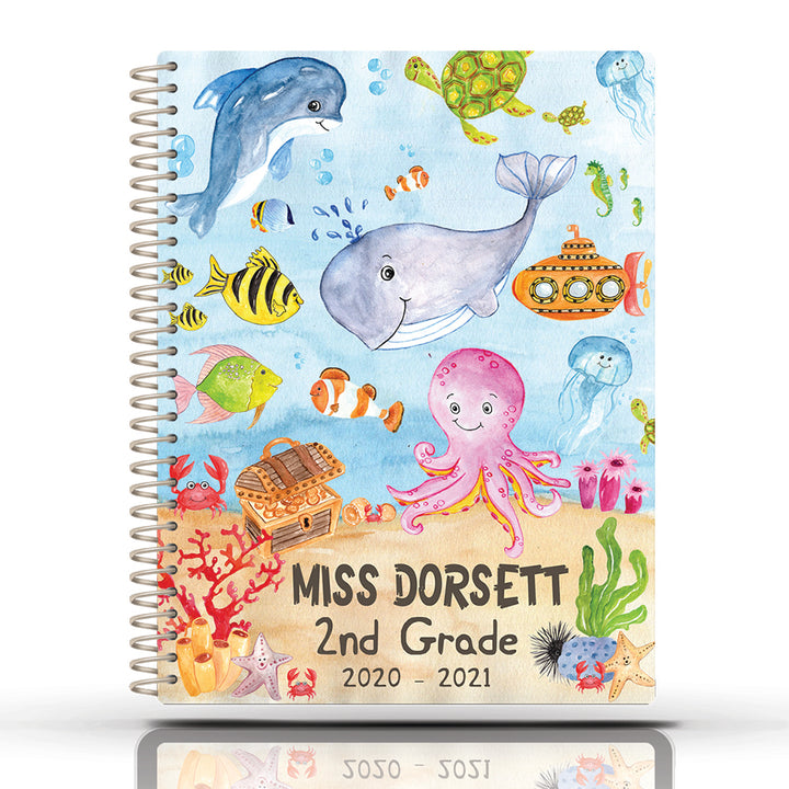 Reading/Writing Teacher Planner -  UNDER THE SEA
