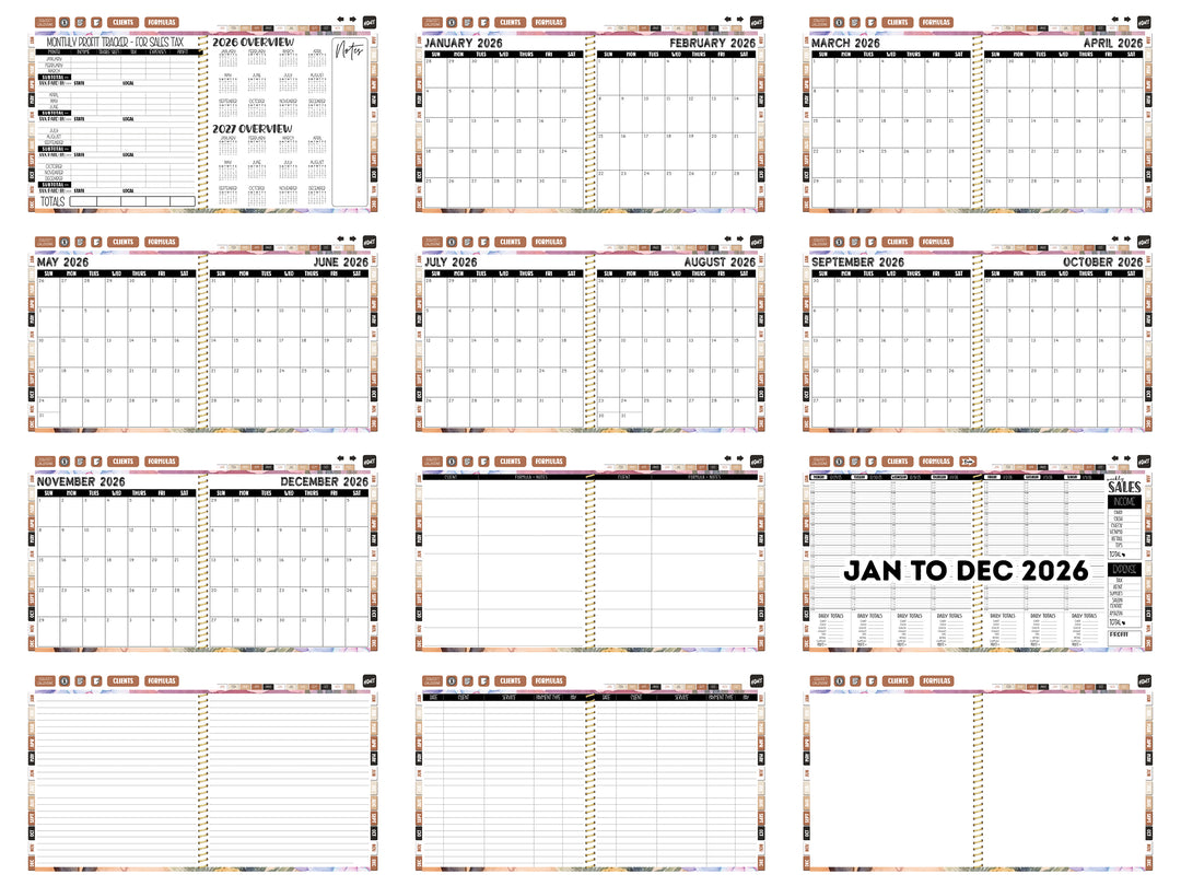2026 Digital Appointment Book | CHELSEA VS | BOHO DESERT
