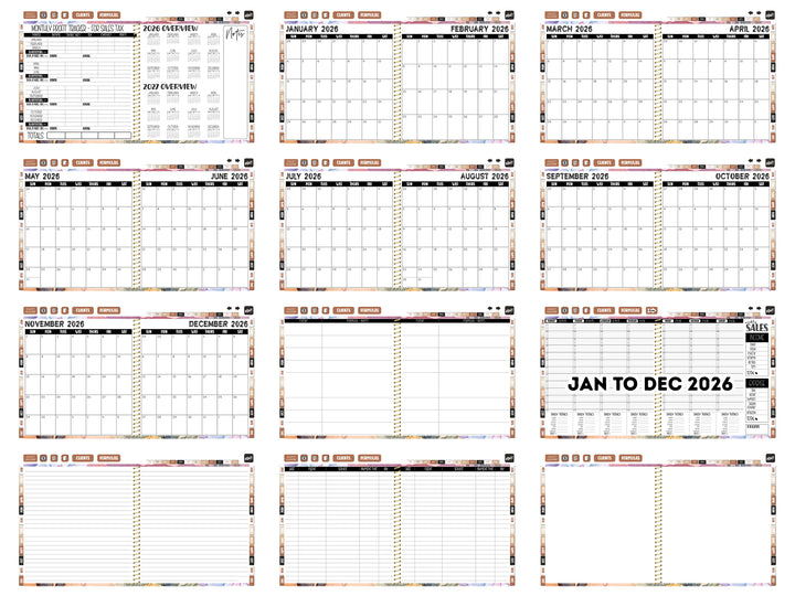 2026 Digital Appointment Book | CHELSEA VS | BOHO DESERT