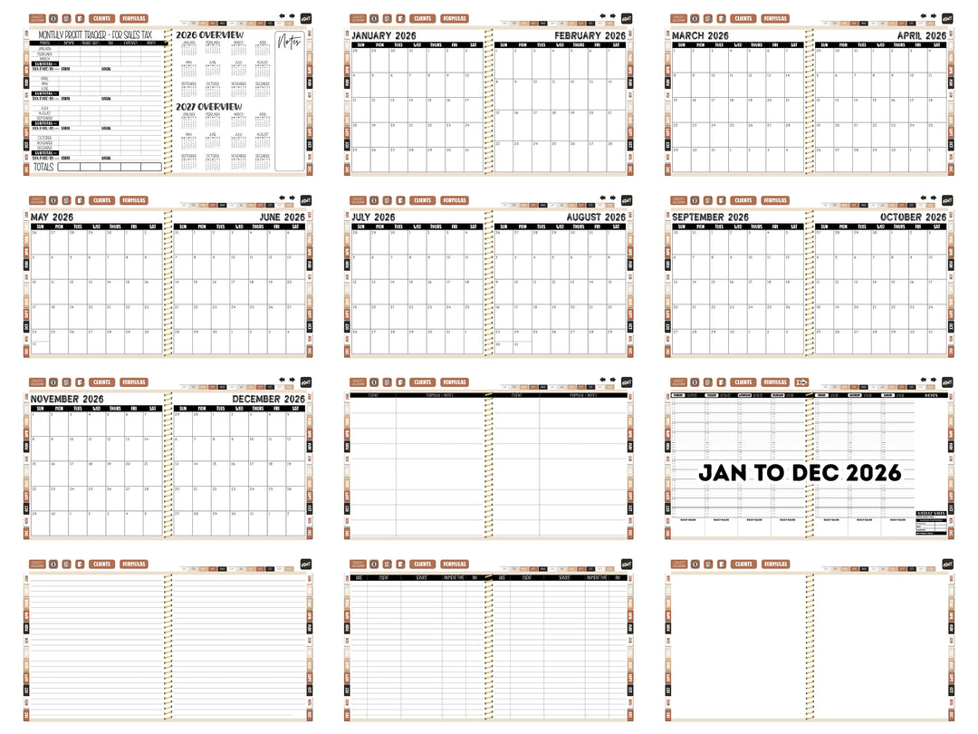 2026 Digital Appointment Book | CHELSEA VS | BOBBY PIN