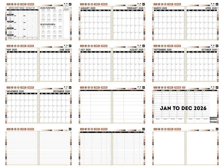 2026 Digital Appointment Book | CHELSEA VS | BOBBY PIN