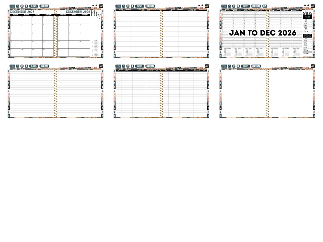 2026 Digital Appointment Book | CHELSEA VS | CLAIRE FLORAL