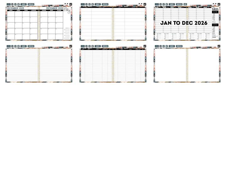 2026 Digital Appointment Book | CHELSEA VS | CLAIRE FLORAL