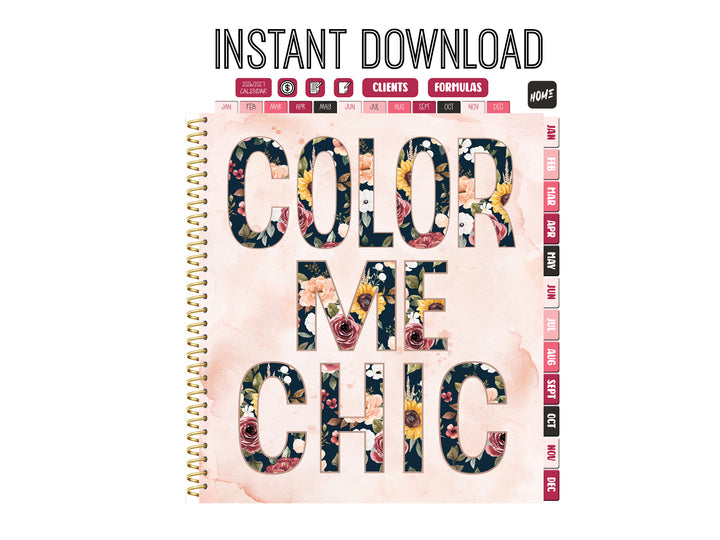 2026 Digital Appointment Book | CHELSEA VS | COLOR ME CHIC