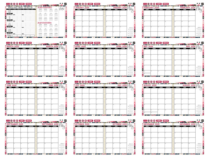 2026 Digital Appointment Book | CHELSEA VS | COLOR ME CHIC