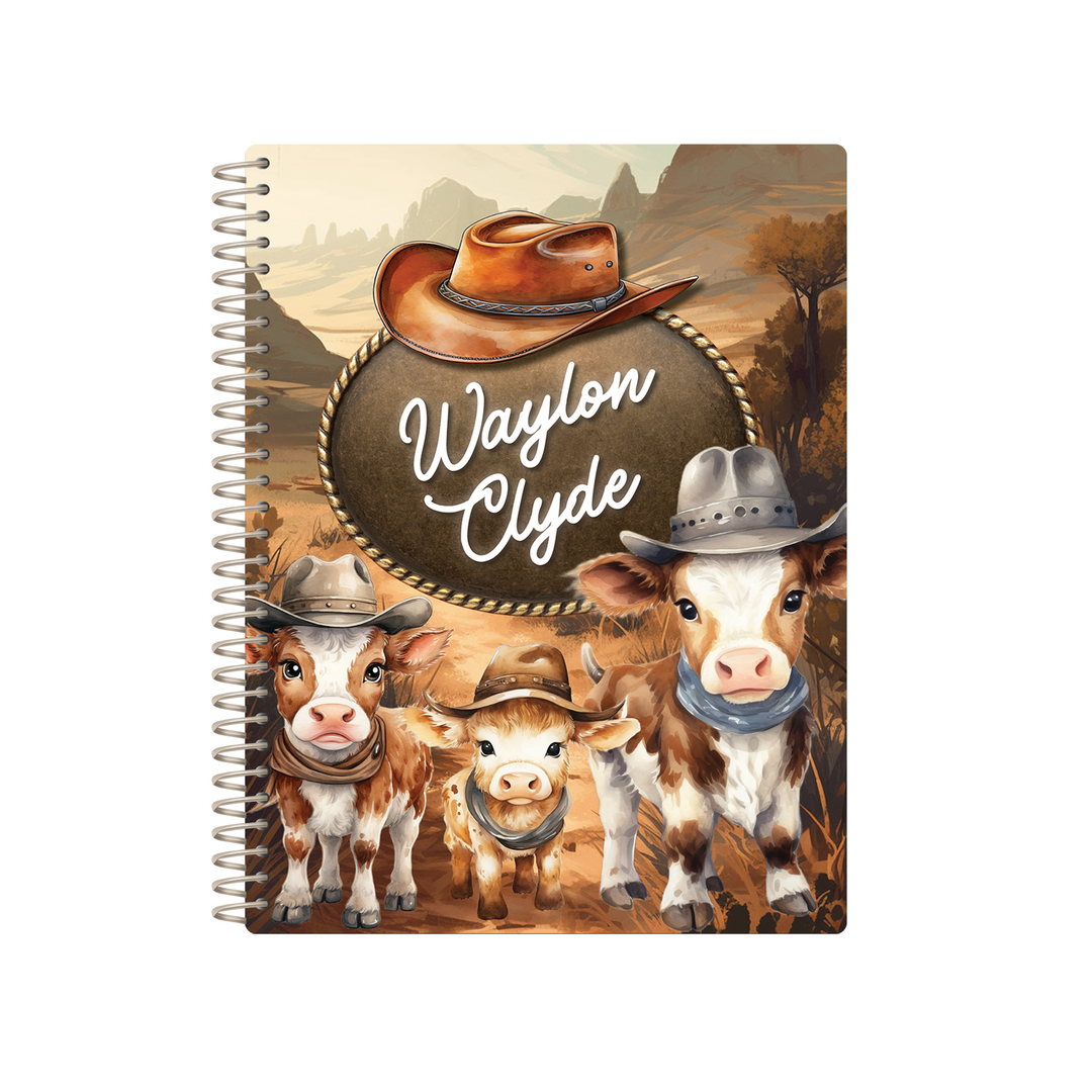 Baby Book - WESTERN HIGHLAND COW