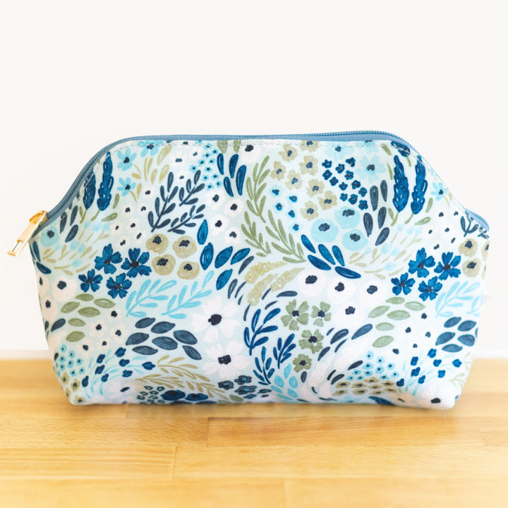 Waterfall Floral Zipper Pouch